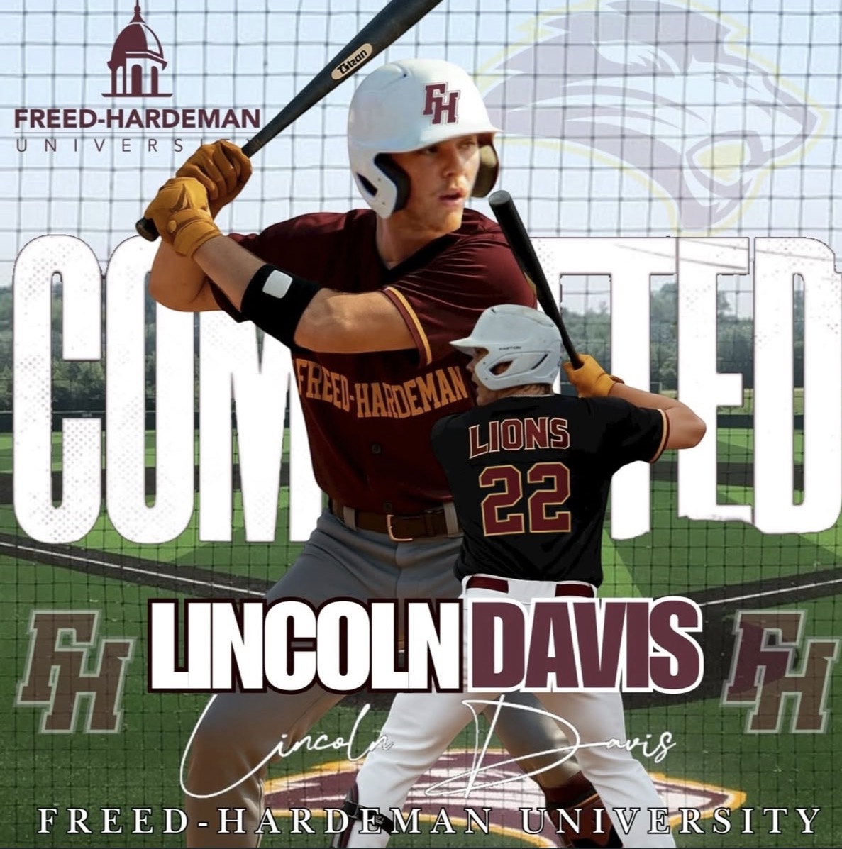Lincoln Davis committed to Freed-Hardeman University